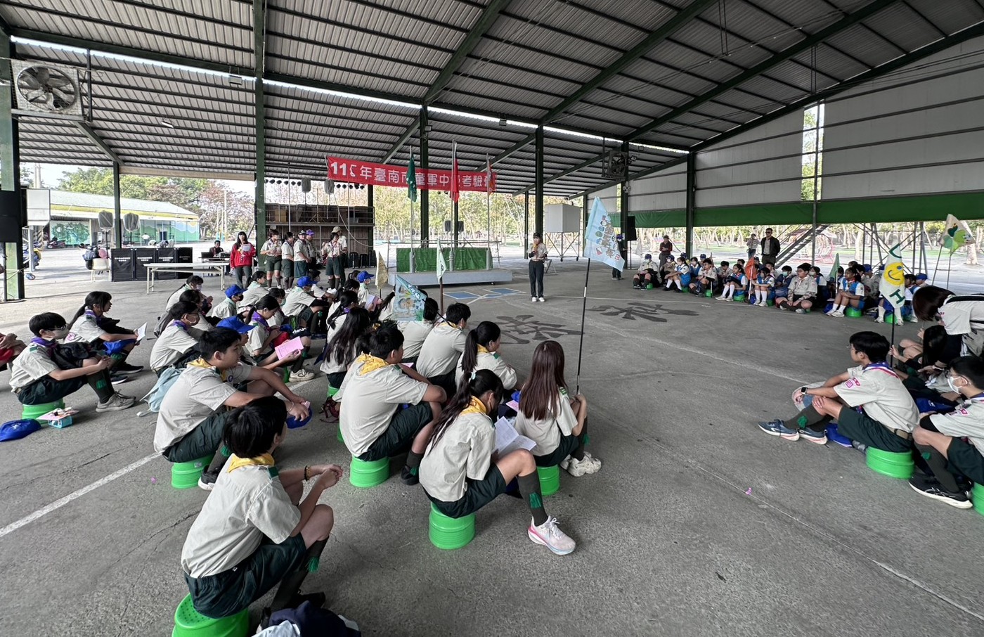 臺南市115年童軍中級考驗營登場