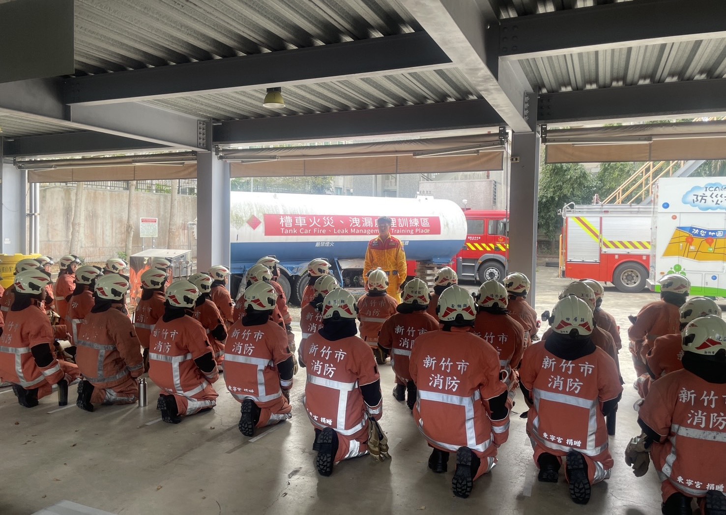 銜接第一線救災任務  竹市新進消防人員職前訓練啟動