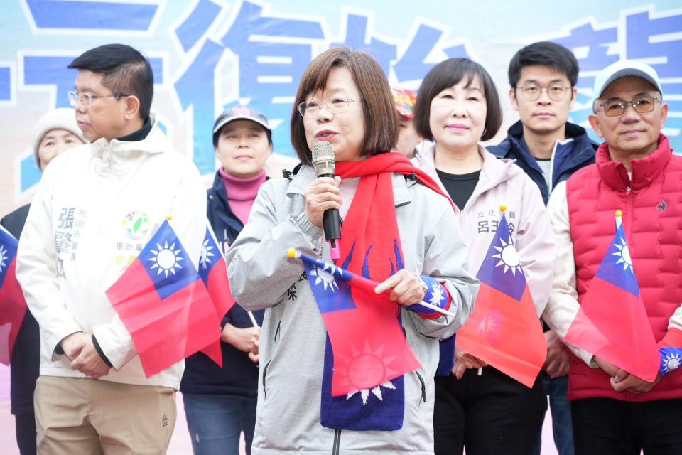 桃園市龍潭區115年元旦升旗典禮　吸引約1500位市民熱情參與