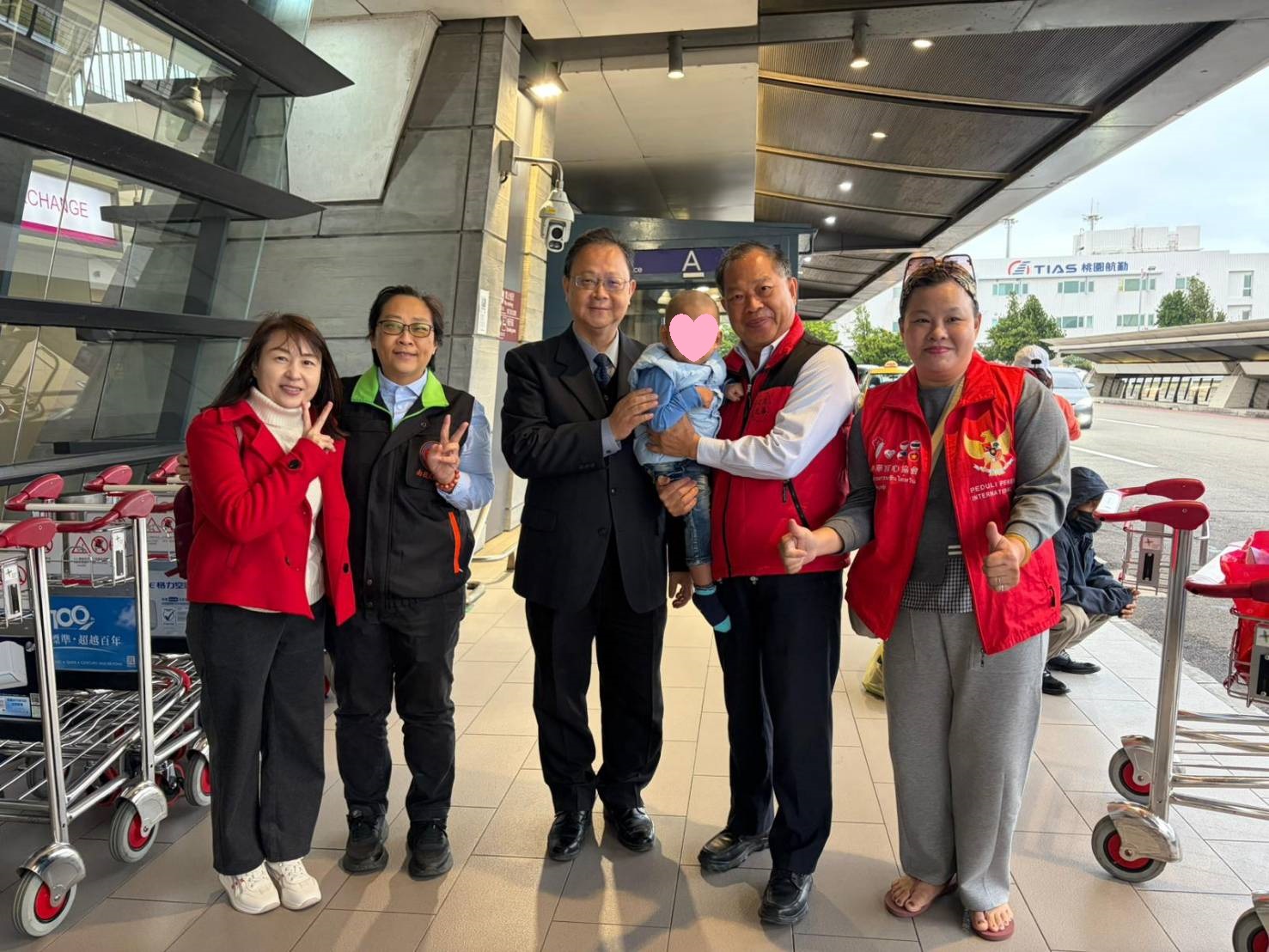 南投地檢攜手犯保 助受虐印尼寶寶康復返鄉