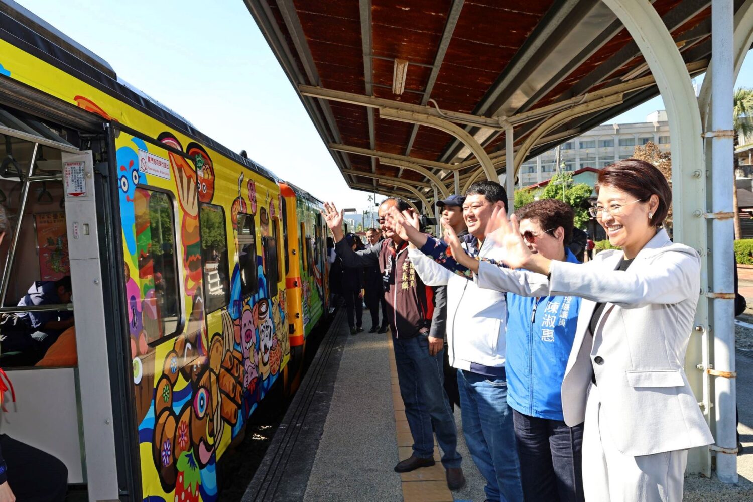 濁水至集集站5日通車 7月全線通車 濁水至集集站5日通車 7月全線通車