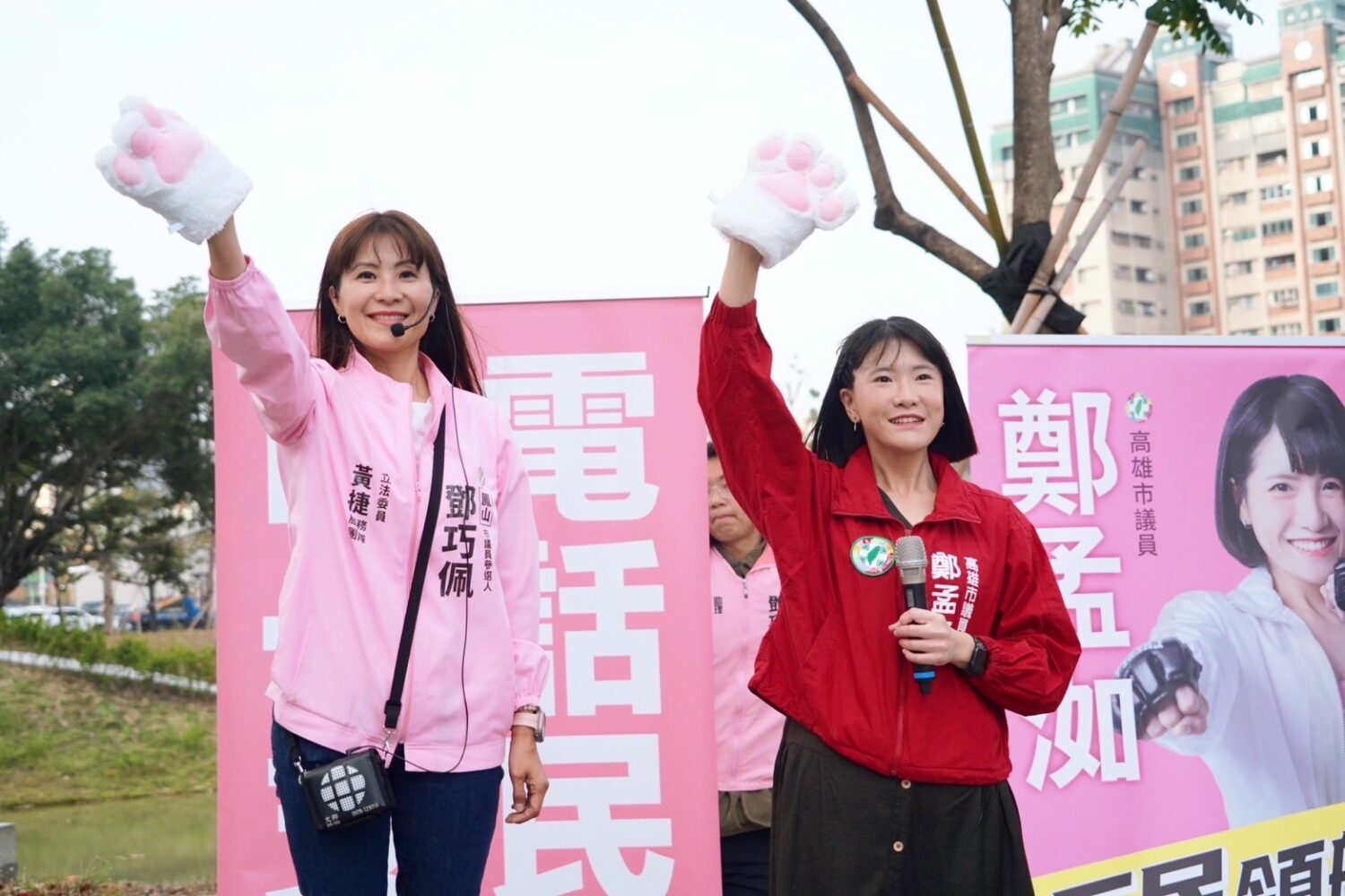 最年輕的黃捷、鄭孟洳全力推薦！護理師鄧巧佩拚鳳山初選，青年世代全力相挺