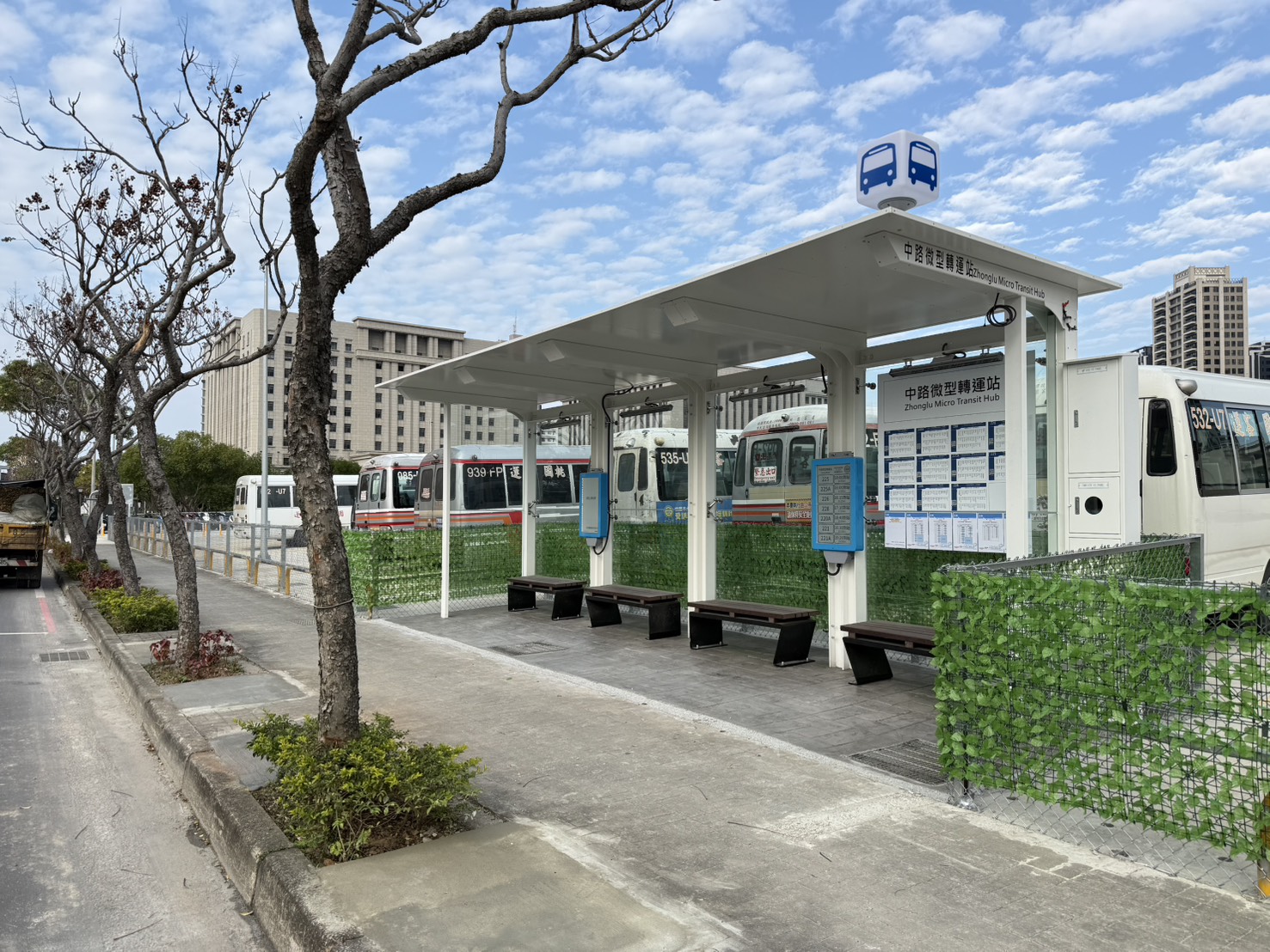 桃市交通局啟用「中路微型轉運站」　打造綠能智慧轉乘新節點