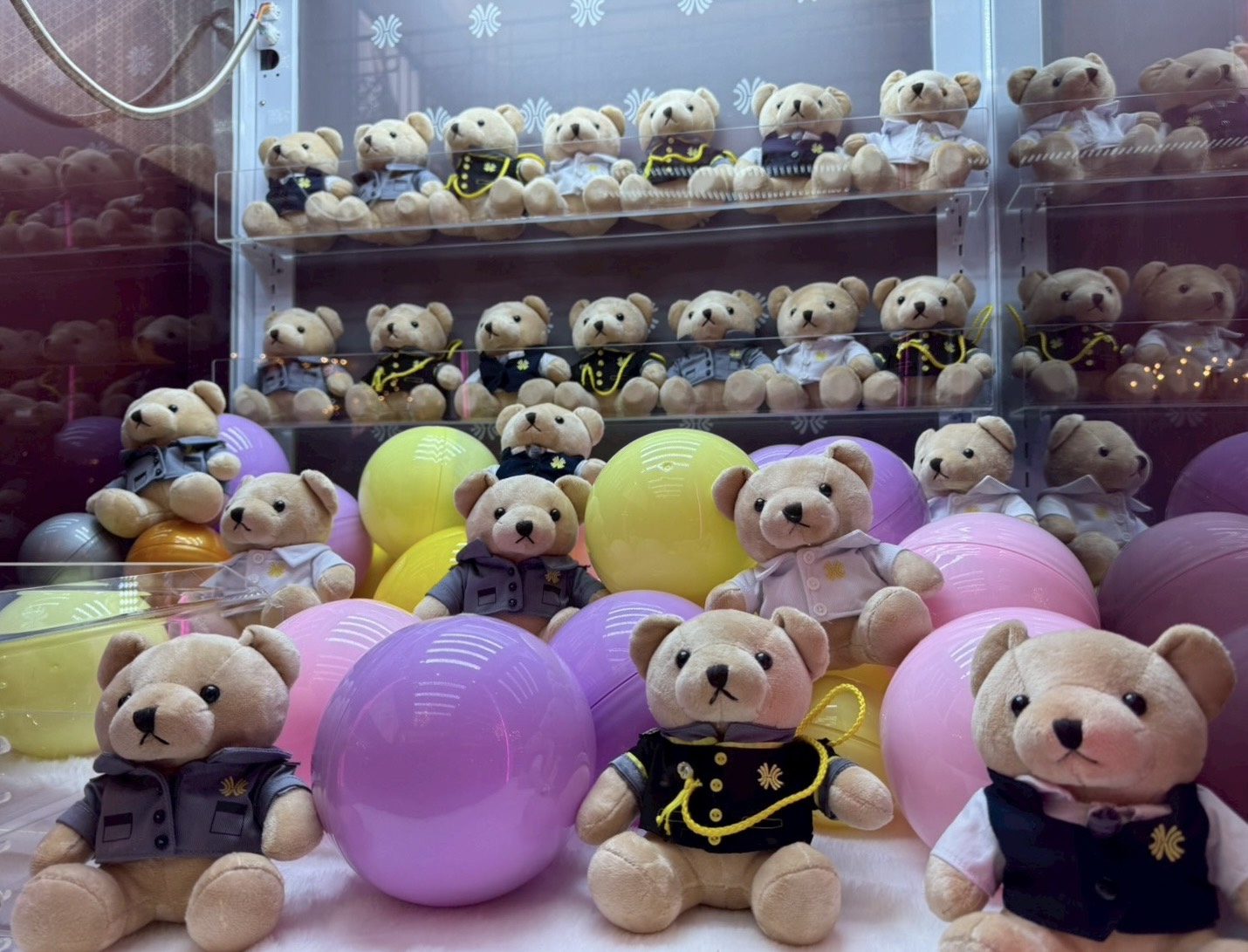 高雄漢來大飯店迎接冬日遊樂園 推保夾必中娃娃機