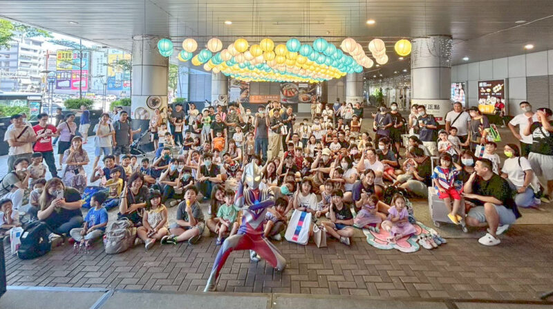 ▲寒假最受矚目的親子活動亮點！超人力霸王即將與小朋友近距離互動。（圖/新光三越高雄左營店提供）