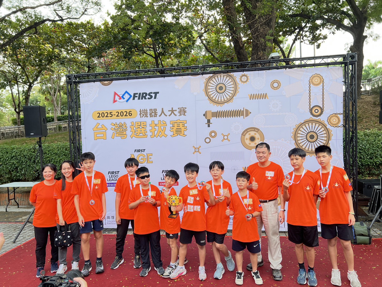 跨校共學展實力  佳里學子於FIRST台灣選拔賽勇奪多項大獎