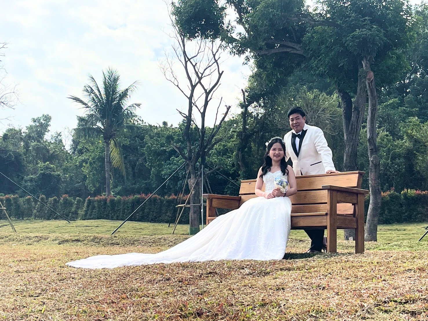 高雄果嶺自然公園成婚紗取景熱點 幸福綠意映愛情