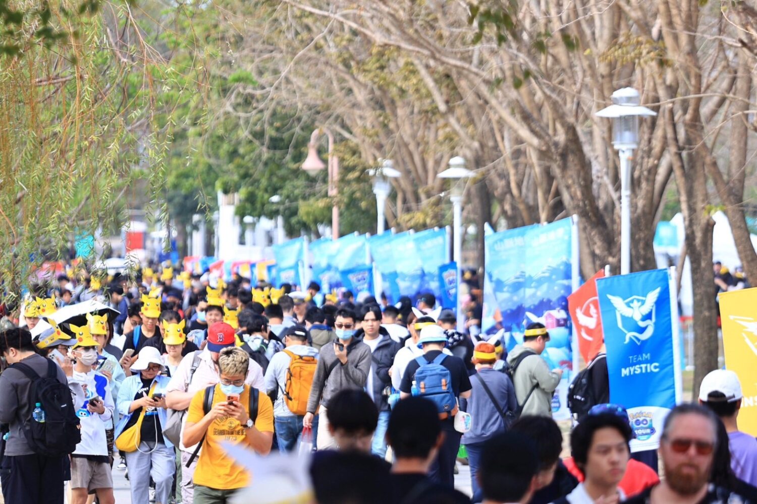 春節迎寶可夢  臺南市六萬訓練家首日齊聚都會公園