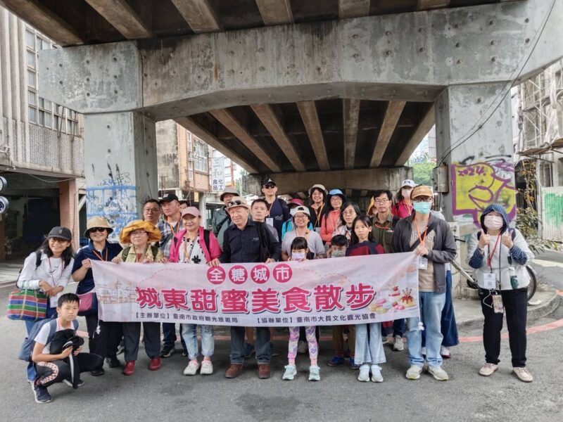 臺南「全糖城市」走讀啟程  牛車路甜味考古帶路吃遍東區