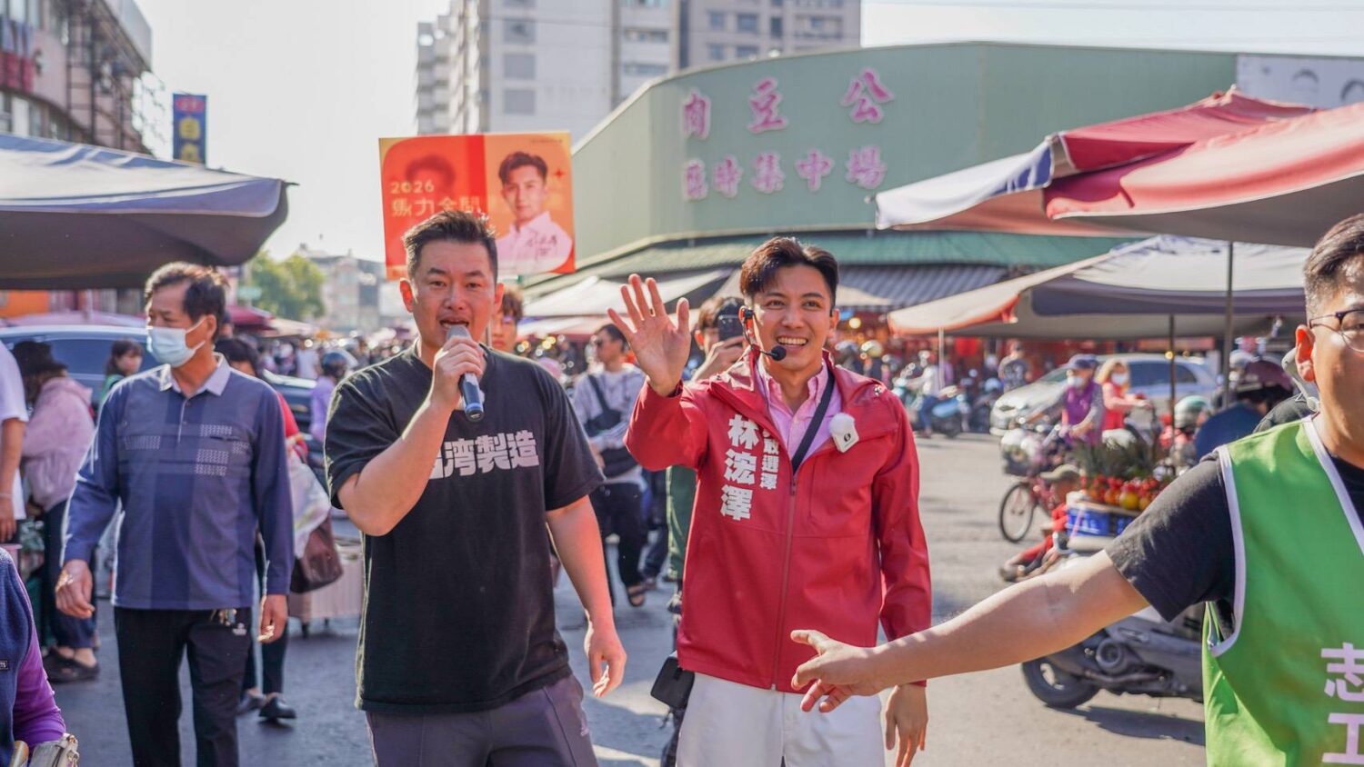 力挺林浤澤 陳柏惟呼籲青年團結為高市議會多一席年輕的力量 力挺林浤澤 陳柏惟呼籲青年團結為高市議會多一席年輕的力量