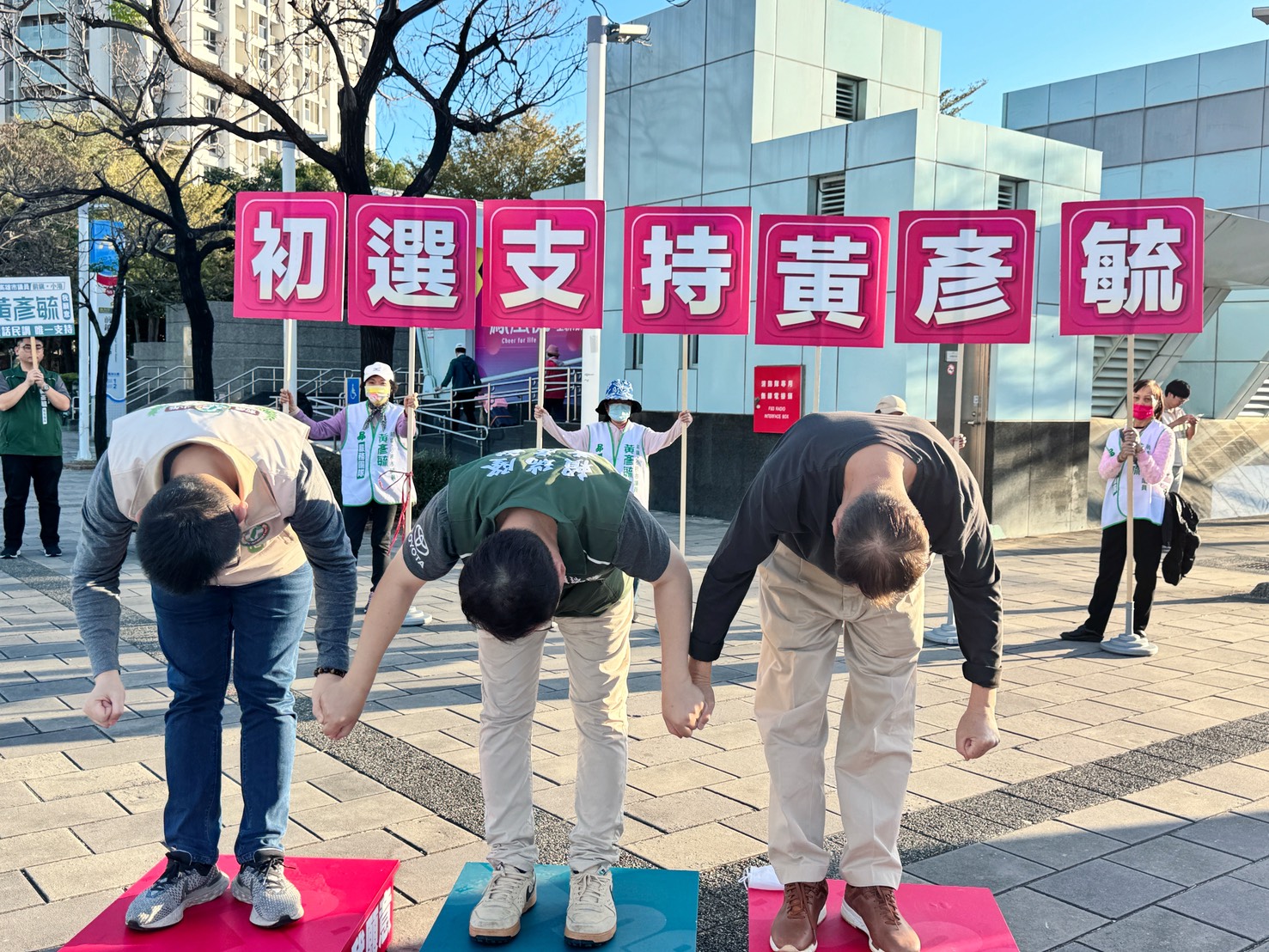 陳致中力挺前鎮小港市議員黃彥毓連任