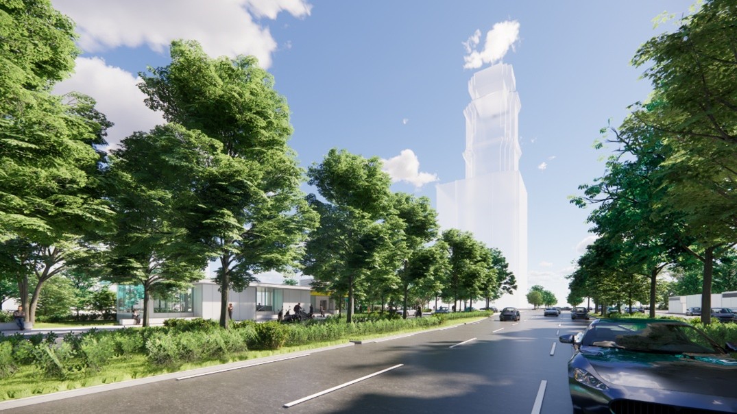 高雄捷運黃線民族路段Y9車站工程採專業評估　兼顧通行安全與都市綠植正常更新