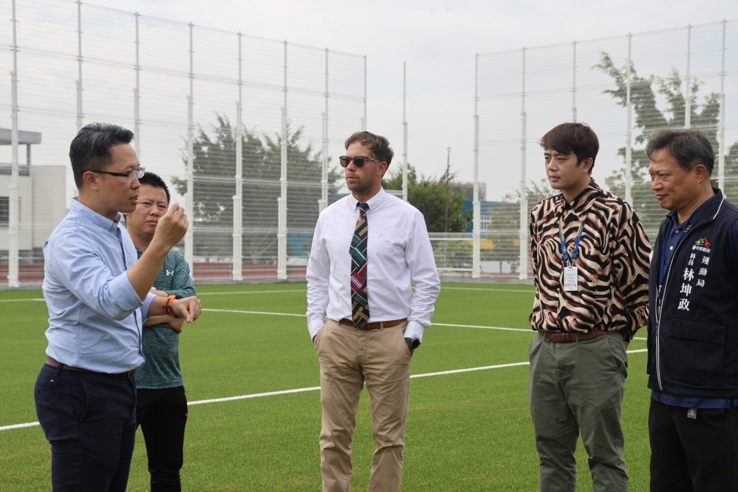 台中國際足球園區副球場完工邁大步 啟動FIFA認證檢測 台中國際足球園區副球場完工邁大步 啟動FIFA認證檢測