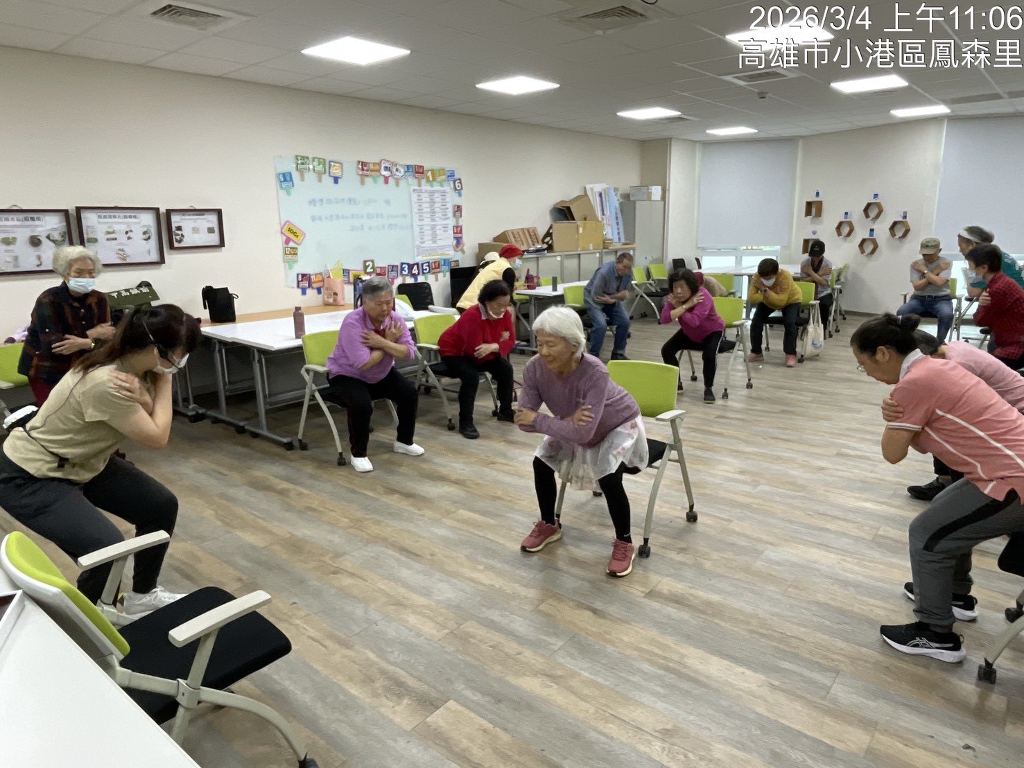 高市水利局攜手小港醫院於臨海水資源中心推動長照關懷活動