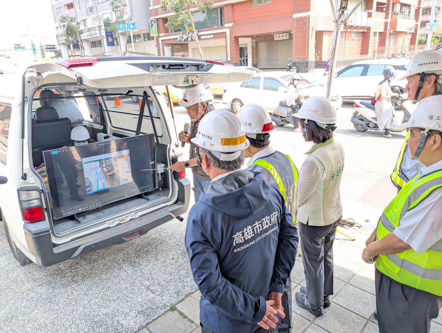 高雄市透地雷達結合AI守護市民的每一哩路
