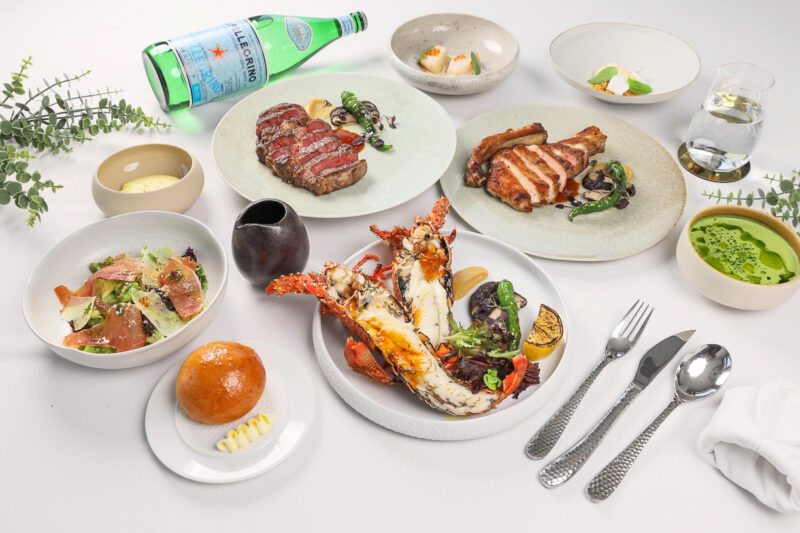 ▲美享地牛排館主餐提供多達13款精選選擇，以法式料理思維為核心，注入更大膽鮮明的牛排.。（圖/萬豪酒店提供）