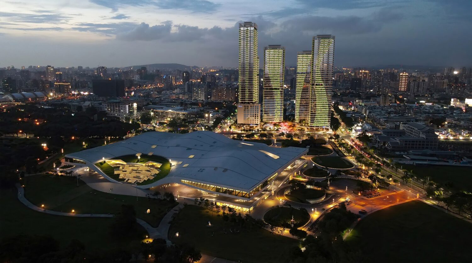 高雄捷運O10/Y18衛武營站聯開案結合藝術與生活　榮獲紐約MUSE設計大獎金獎