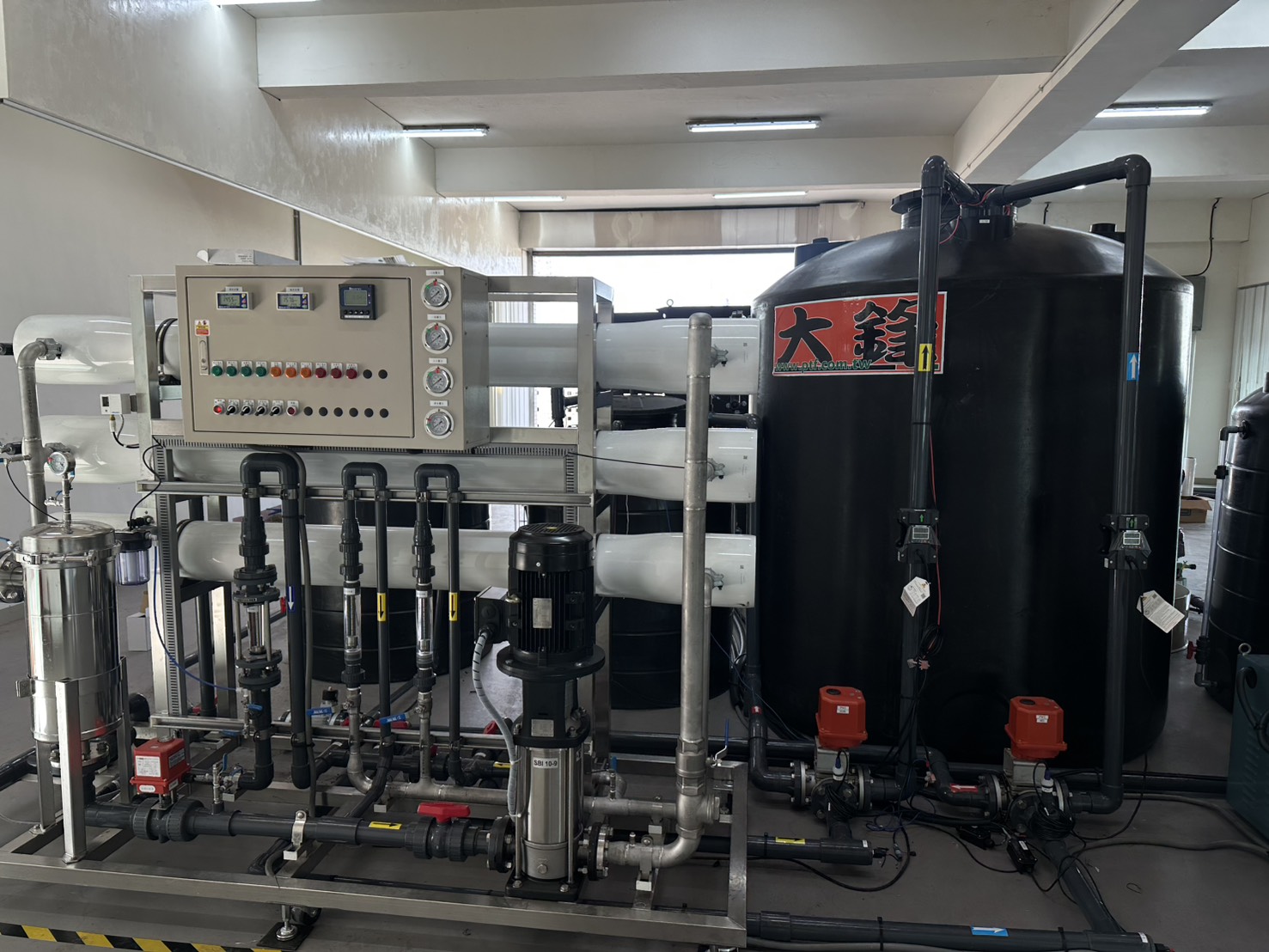 臺大團隊進駐高雄臨海水資源中心之污水高級測試中心