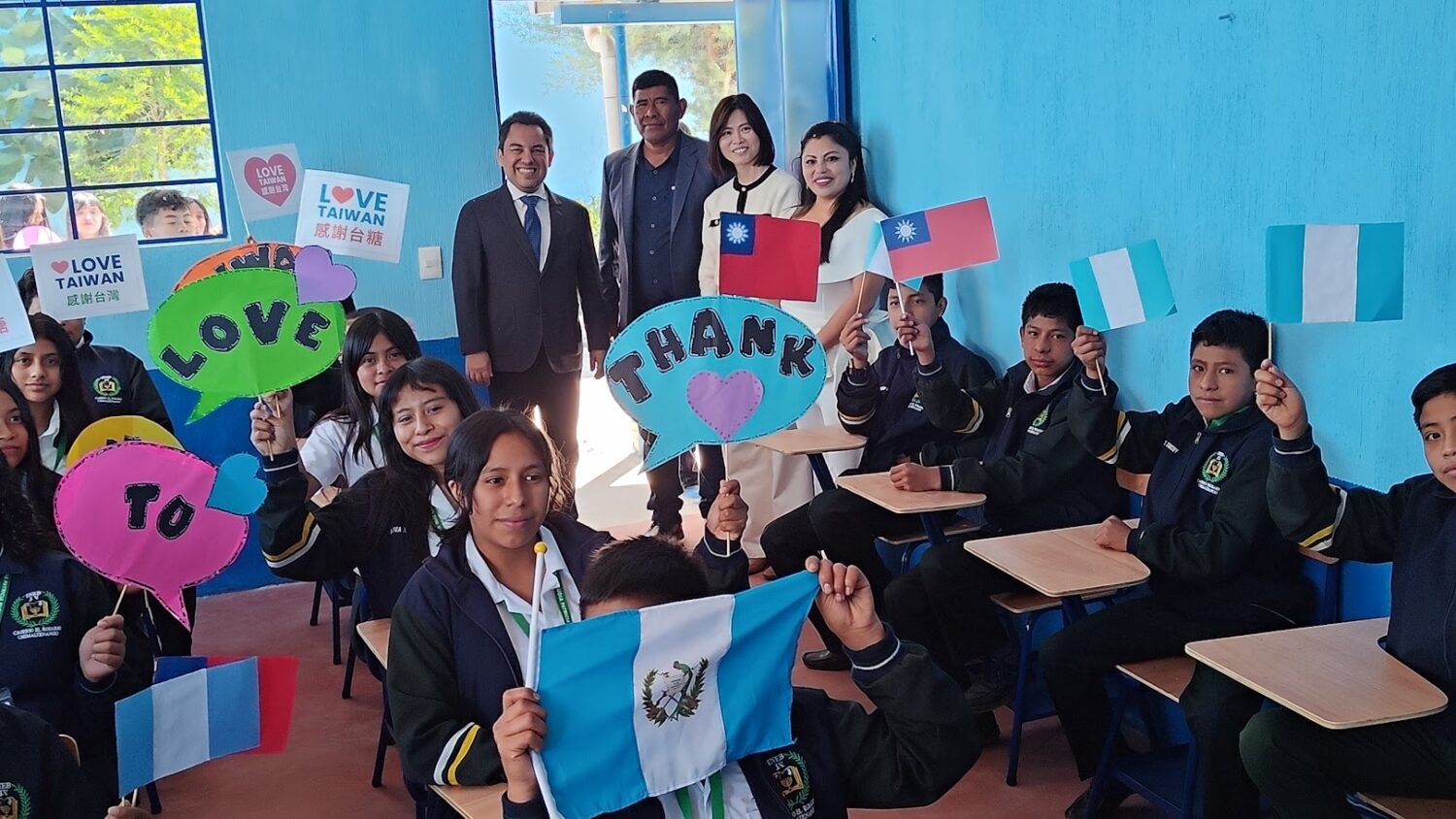 台糖高地小農咖啡傳愛瓜地馬拉  跨海助學興建第二間偏鄉教室正式啟用