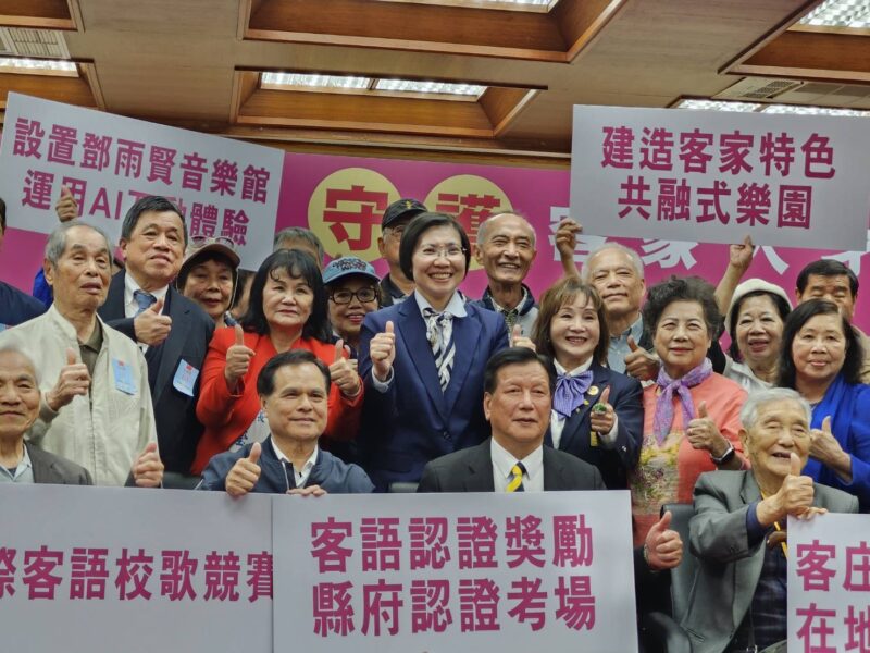 客家領袖：新竹縣要贏就選徐欣瑩  徐欣瑩續拋客家政策紮根客家文化