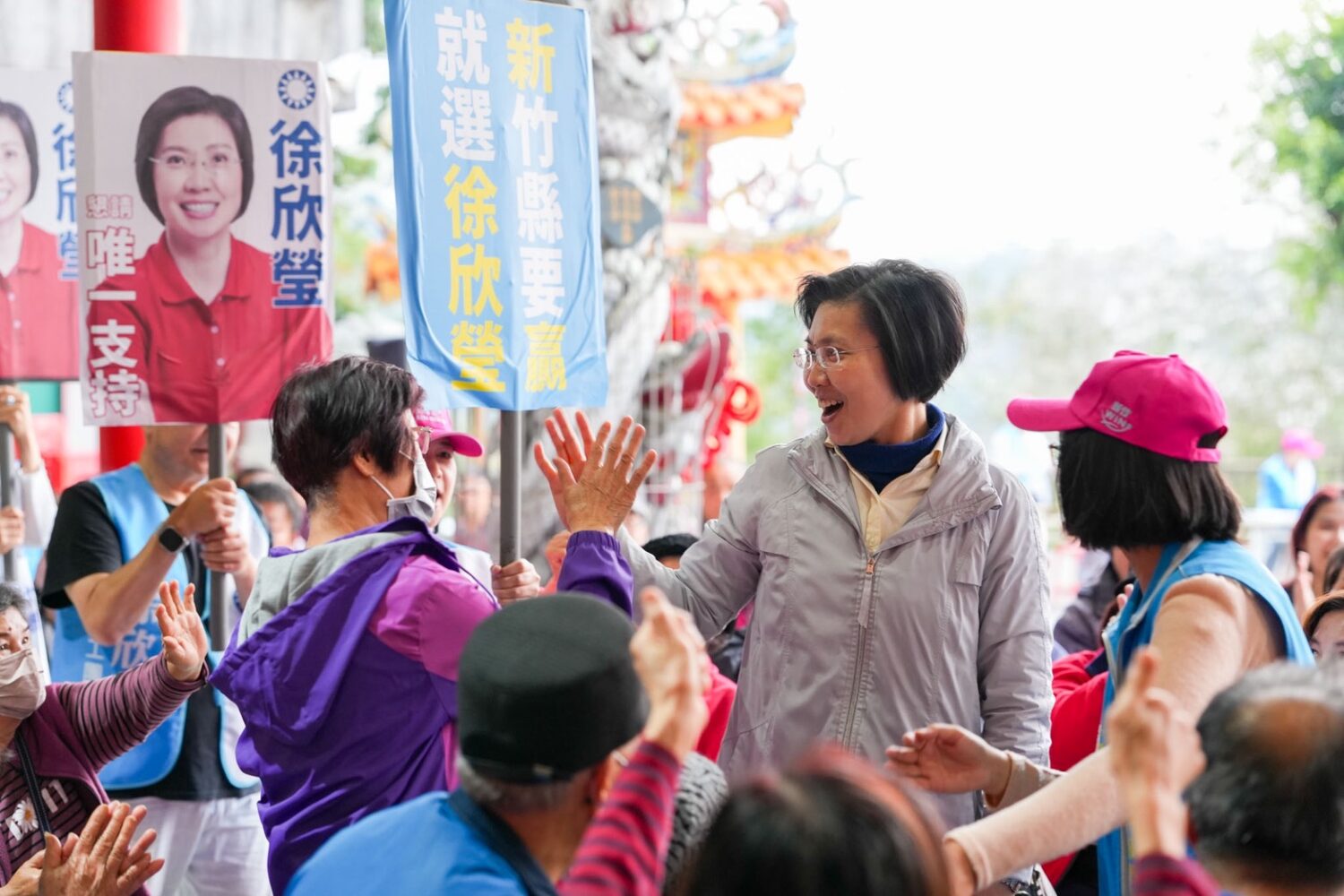 呂玉玲現身力挺  徐欣瑩：打造特色客家文化廊帶