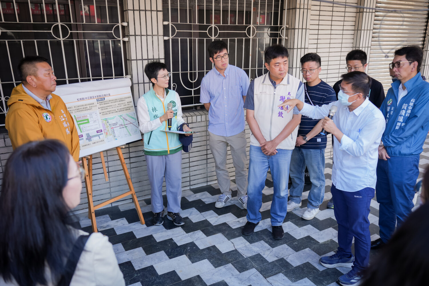 鳥松松埔路拓寬刻不容緩！林岱樺邀相關單位會勘拍板分期推動