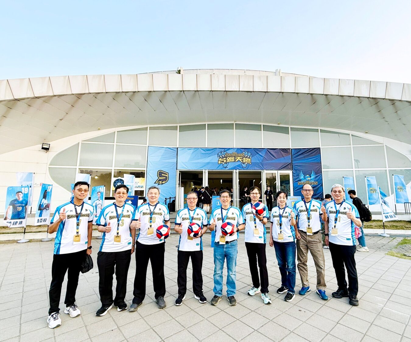 高醫校院齊發守護台鋼天鷹球員健康、倡議全民運動