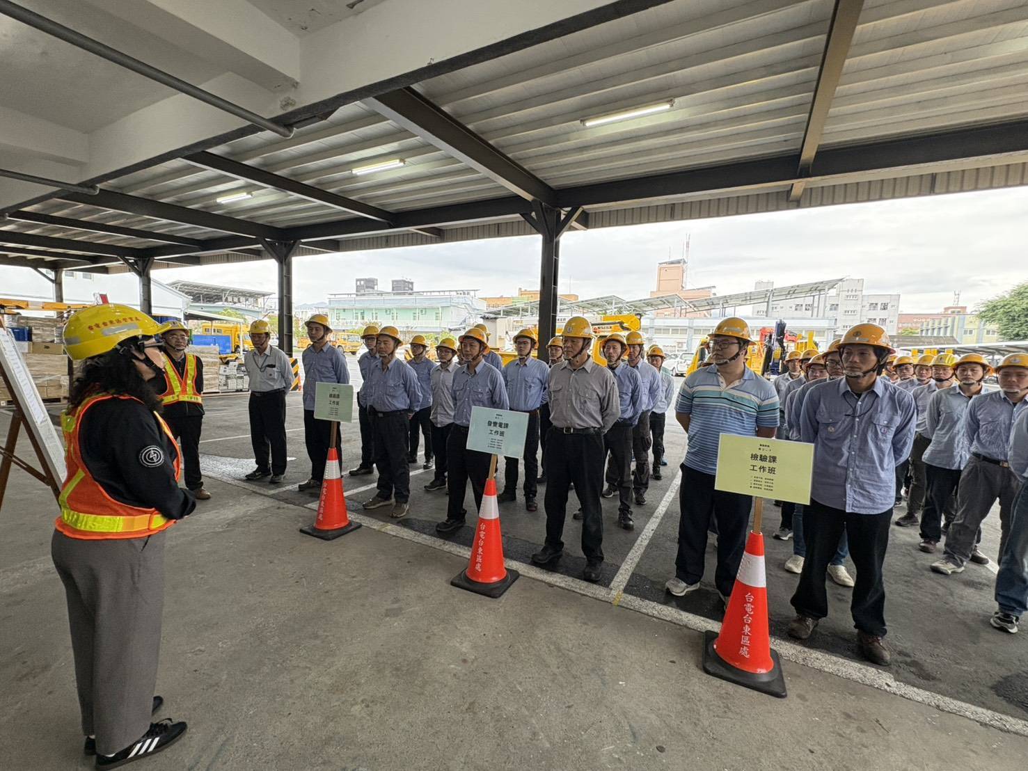 台電台東區處驚蟄動員  移除鳥巢加裝防蛇網確保穩定供電
