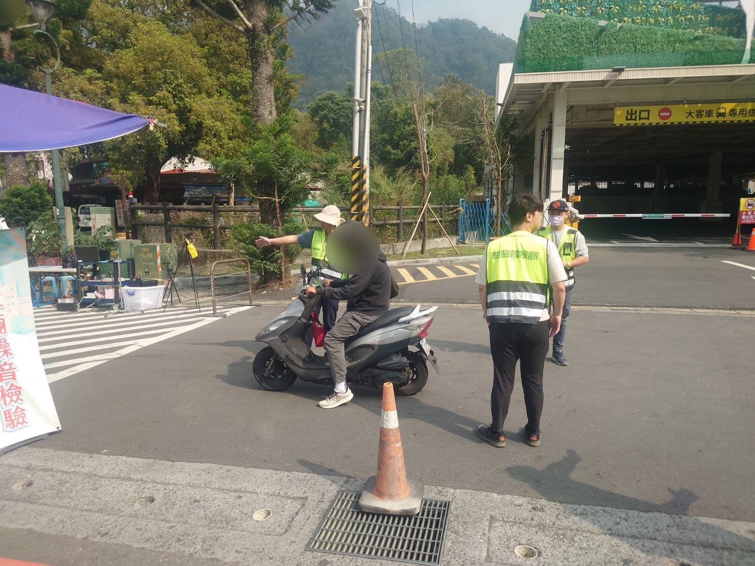 集集警聯合環保局出擊 掃蕩台21甲線噪音違規