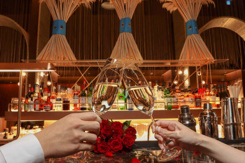 ▲WA-RA日式餐廳於白色情人節推出《WA-RA 專屬於妳 ‧ 櫻花返禮》特別套餐。（圖/高雄洲際酒店提供）