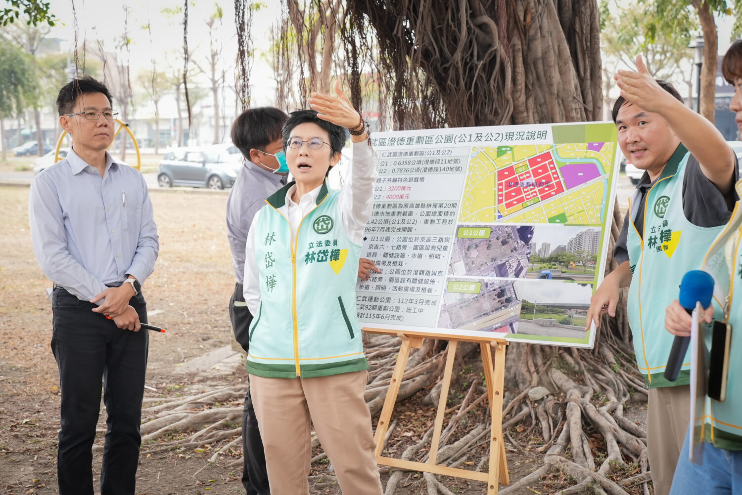 林岱樺關心仁武人口成長需求 推動澄德重劃區親子共融公園與室內遊戲空間規劃