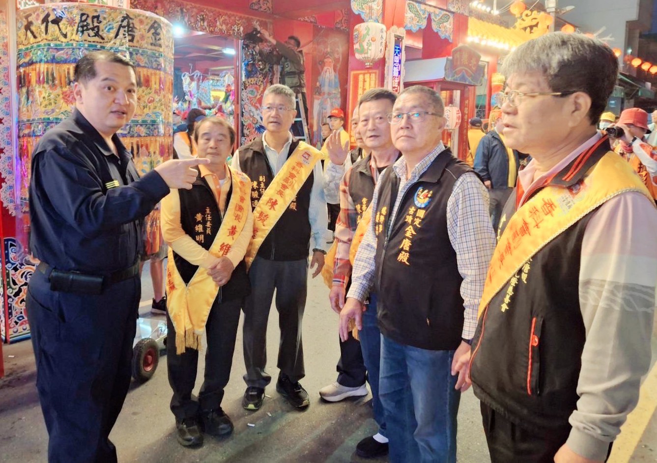 佳里警分局啟動快速打擊部隊  強化蕭壠香科王醮刈香維安