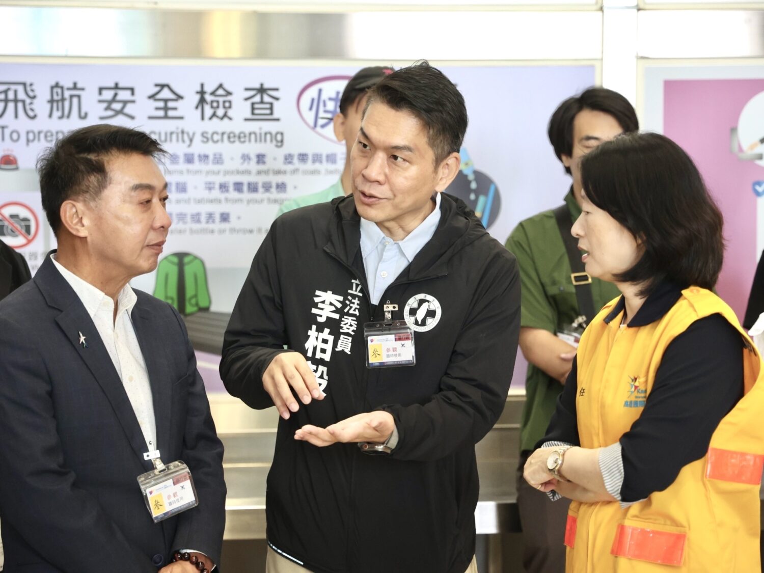 李柏毅：高雄機場6月底前增設安檢線、強化通關量能