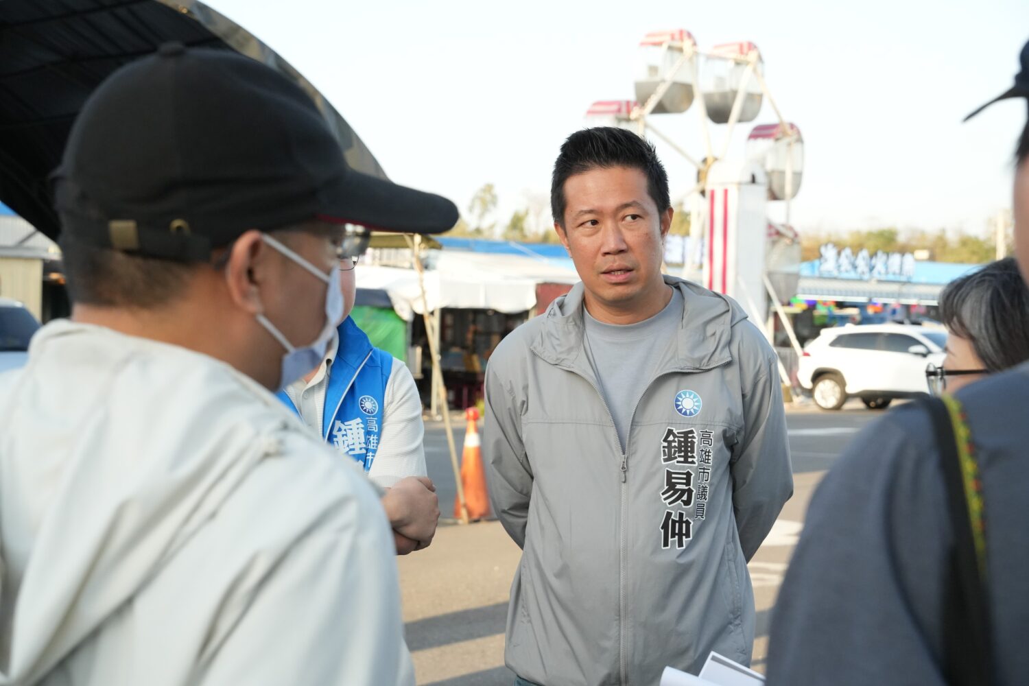北瑞豐南六合東青年，鍾易仲爭取鳳山青年夜市升級 帶動高雄夜間經濟均衡發展