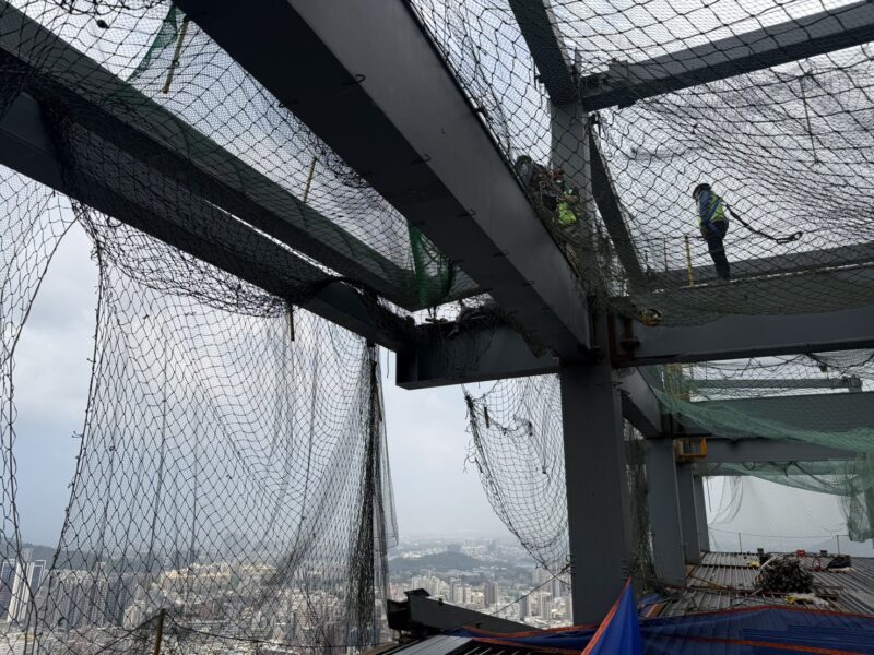 工地鋼構組配意外 高市勞檢處勒令現場停工