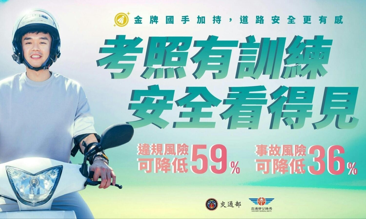 騎安心,省現金!高雄市區監理所機車駕訓補助熱列開辦中! 騎安心,省現金!高雄市區監理所機車駕訓補助熱列開辦中!