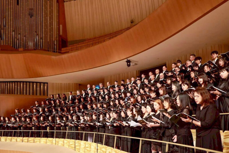 ▲中山醫學大學校友合唱團。(圖/雄頌管弦樂團提供)