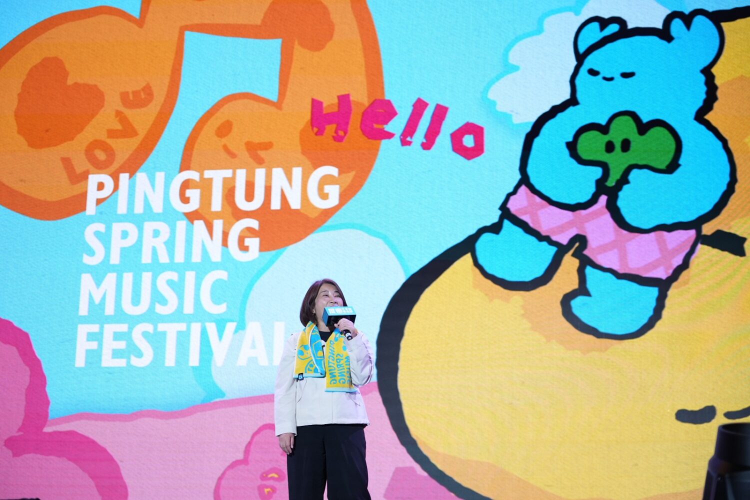 韓國唱跳女神孝琳屏東三大日音樂節開唱驚豔全場 周春米與萬人嗨翻 韓國唱跳女神孝琳屏東三大日音樂節開唱驚豔全場 周春米與萬人嗨翻