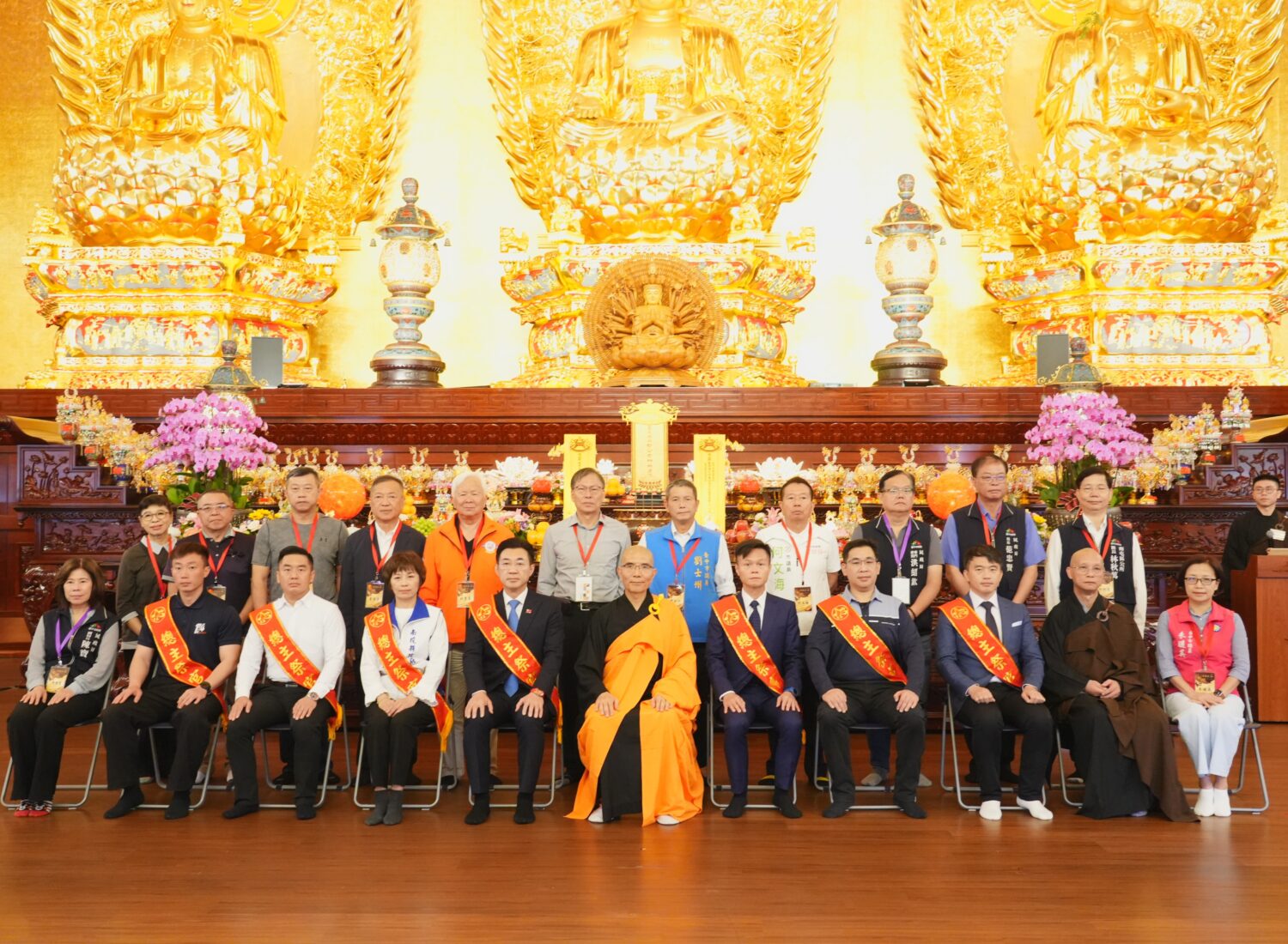 清明追思金門英烈　台中念佛堂舉辦護國息災大悲懺法會