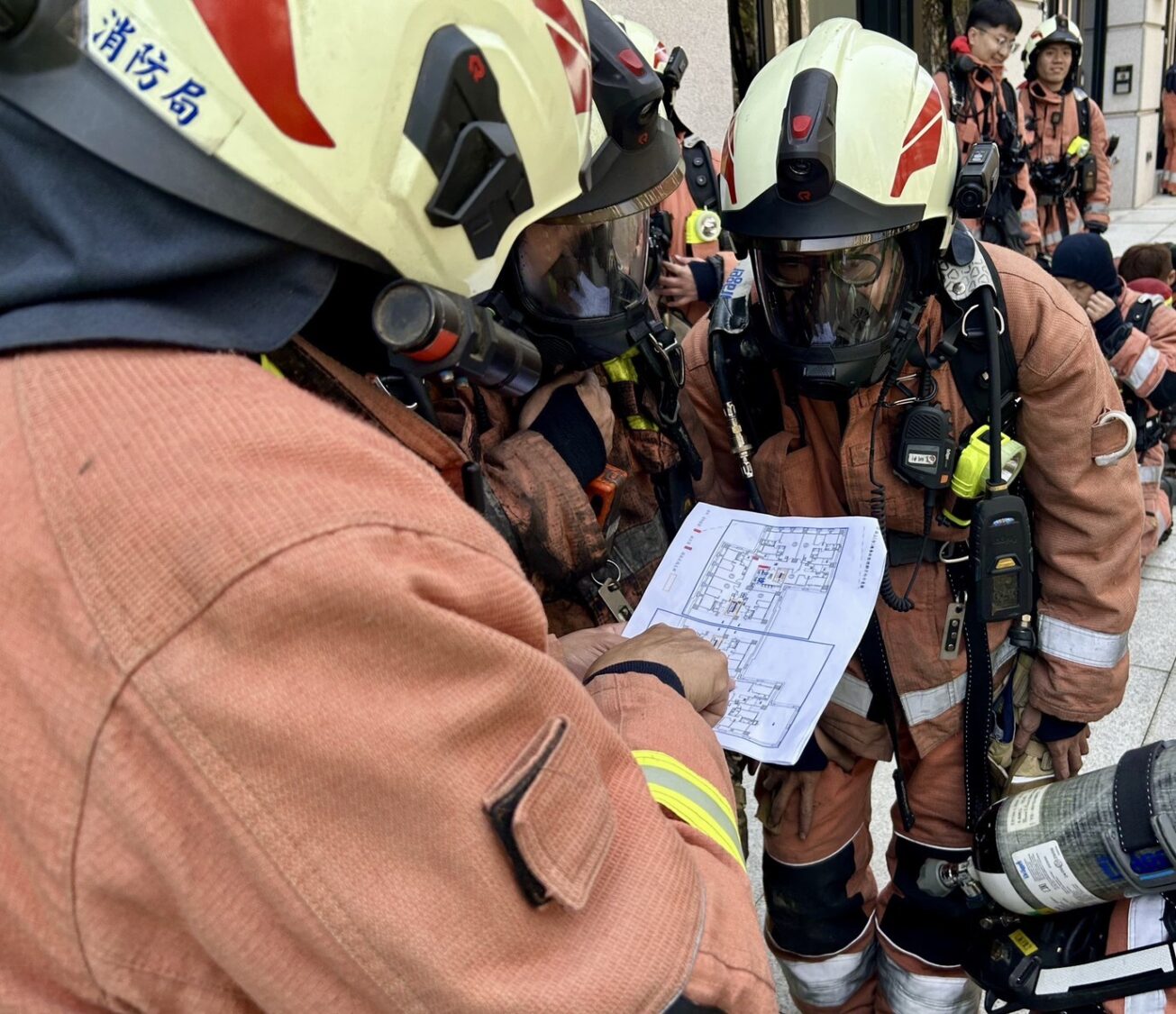 強化高樓救災韌性  竹市消防局實戰演練