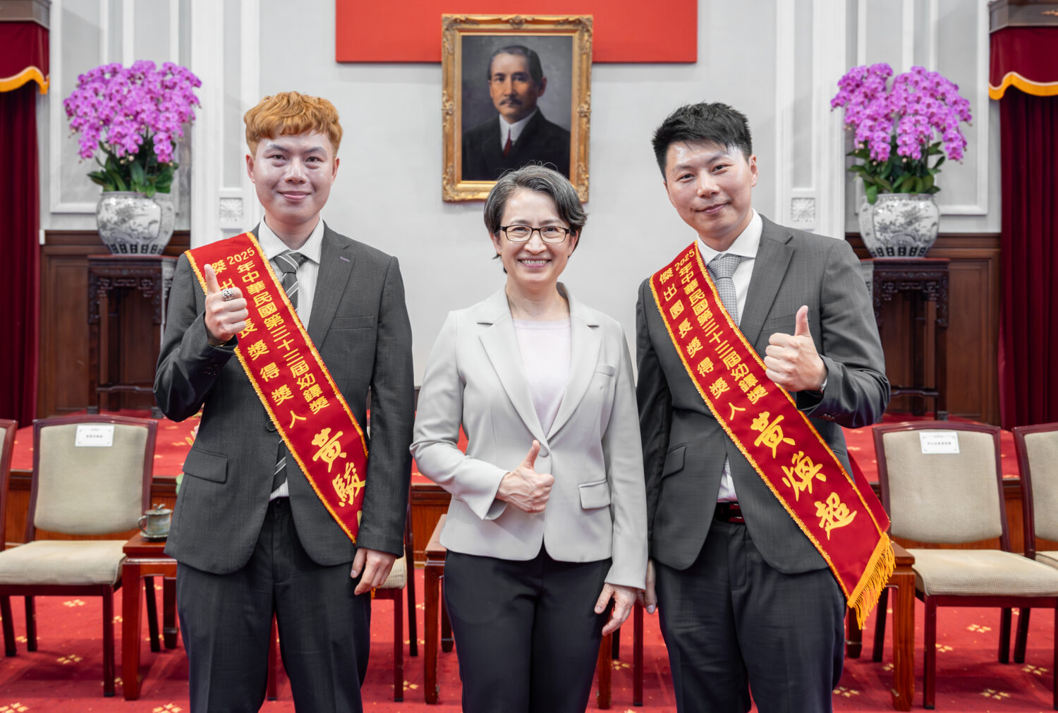 樹德兄弟檔同奪幼鐸獎肯定 總統府晉見榮耀發聲震撼全場
