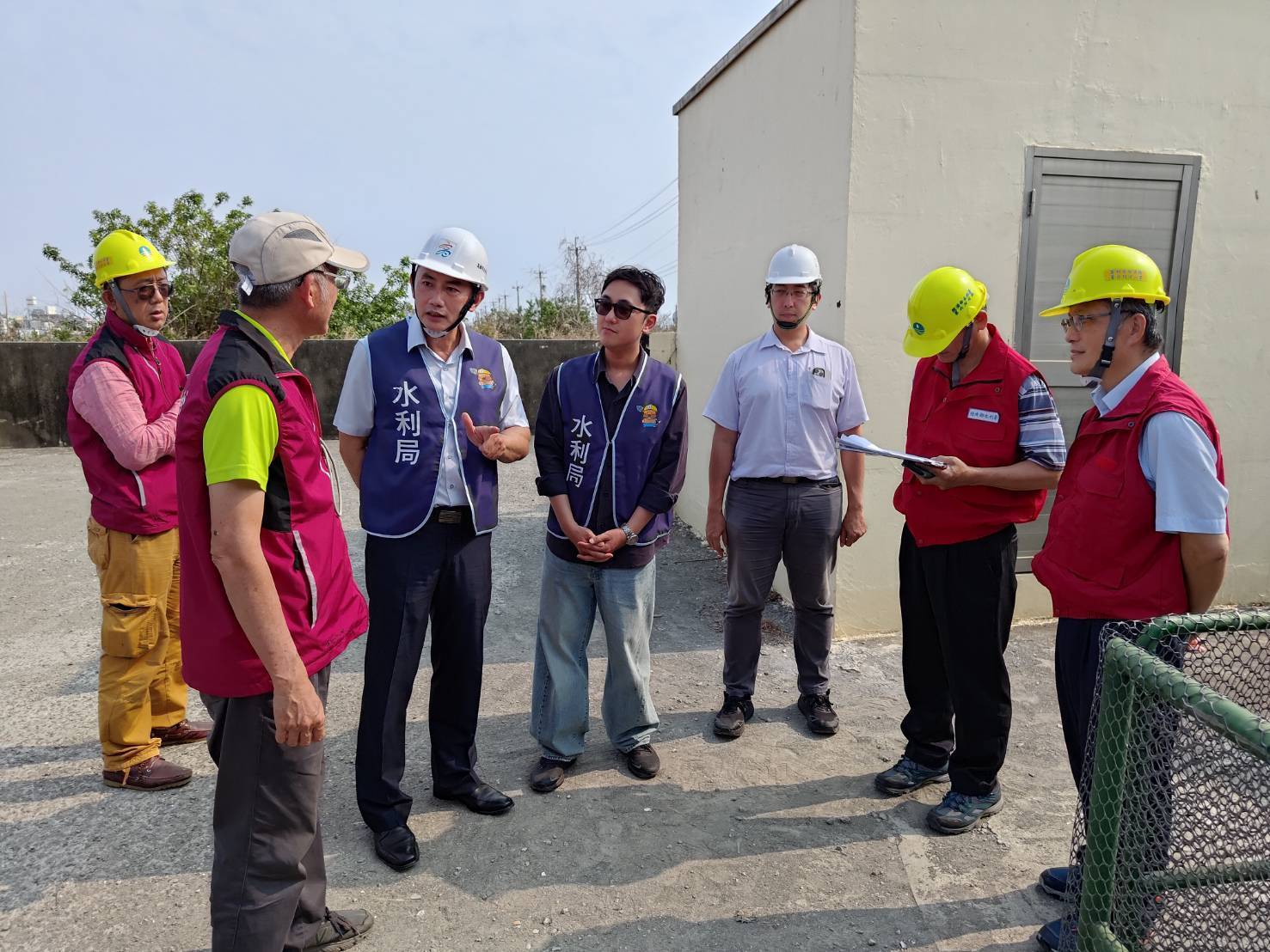 水利署率隊督導高雄防汛整備 抽水設施運作正常備戰汛期