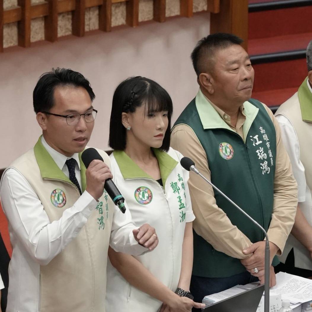 高市議會民進黨團：見「習」小妹進京述職，柯志恩「髮夾彎」力挺！
