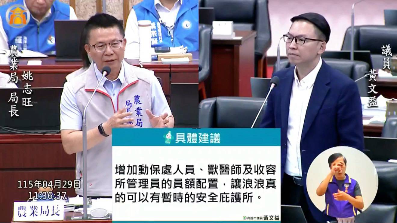 毛孩庇護所是煉獄？黃文益關切收容所醫療不足與私繁氾濫問題