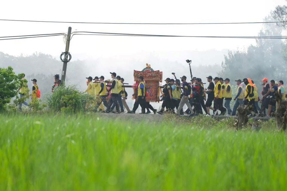 白沙屯大媽回鑾  二媽接力巡庄賜福
