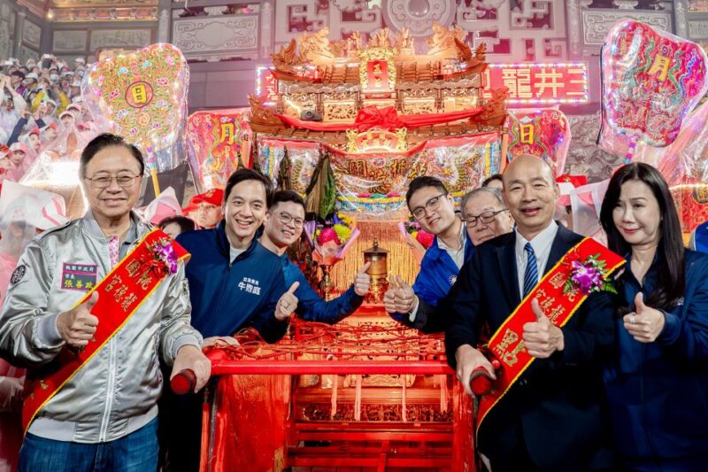 桃園龍德宮9天8暝徒步遶境活動　張善政祈願遶境平安圓滿