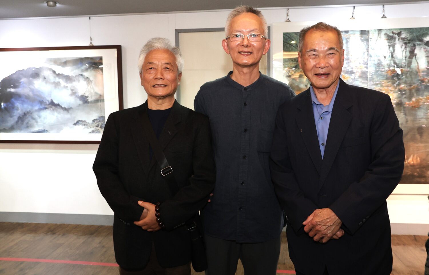 林富源坐觀雲水墨行旅創作展  高市中國書畫學會會館登場