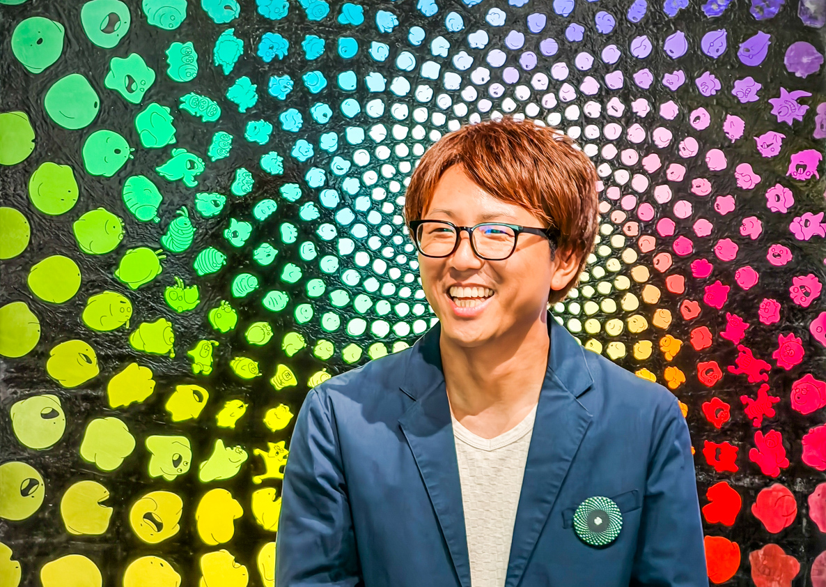 ▲日本藝術家桑幡紀行個展「BORN」，即日起至6月13日在新思惟人文空間展出。（圖/記者張忠義攝）