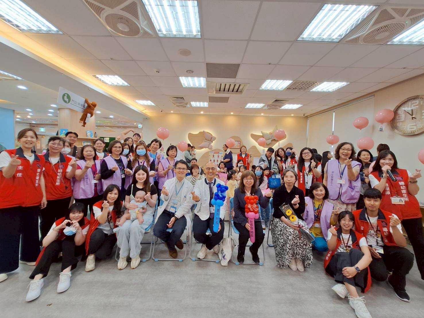 桃園市婦幼衛生所成立一周年兒童節獻禮　守護幼童亮眼成果