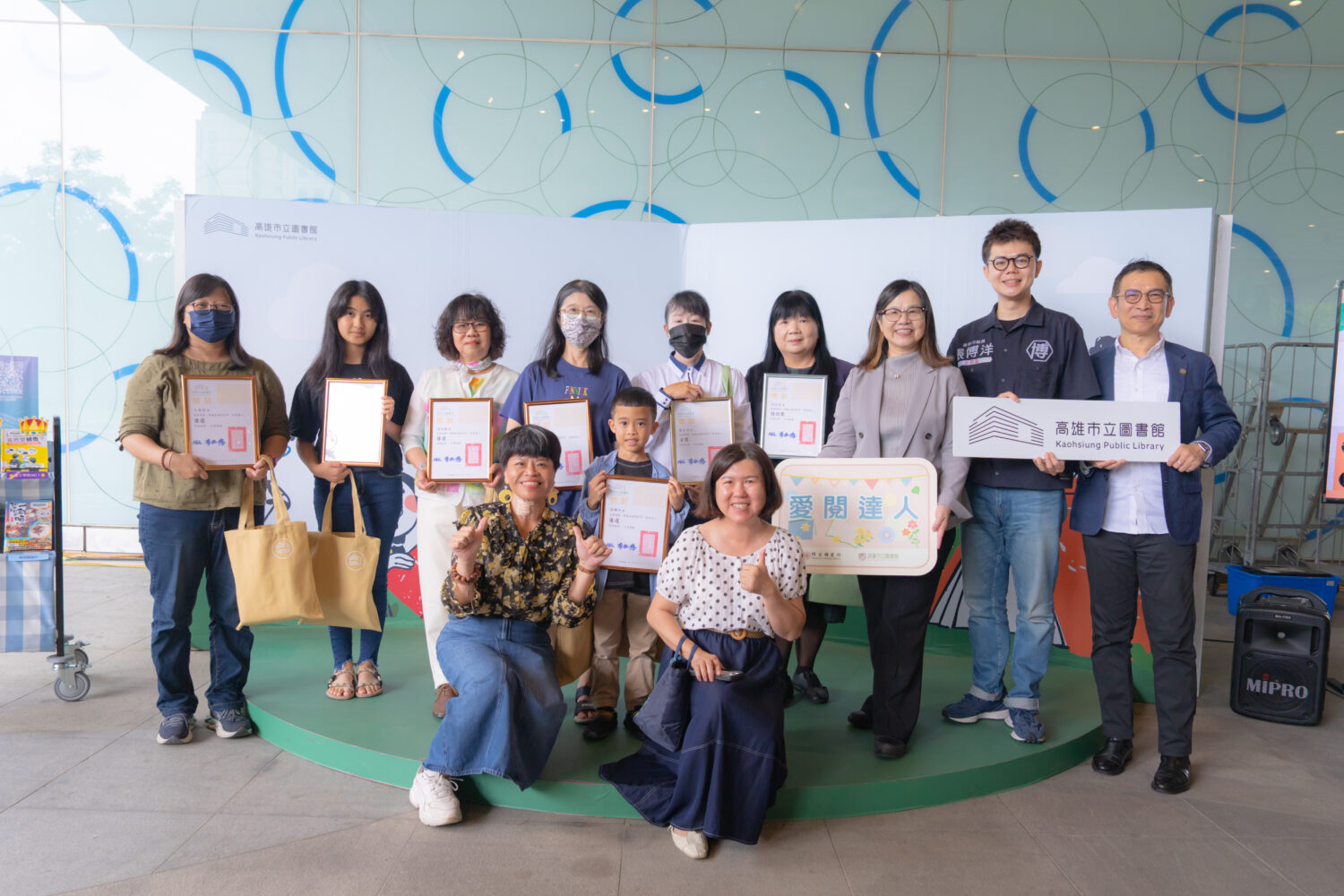 高市圖世界閱讀日盛大開跑 串聯國際資源與閱讀榮耀 打造 閱讀×影像×未來新文化場域